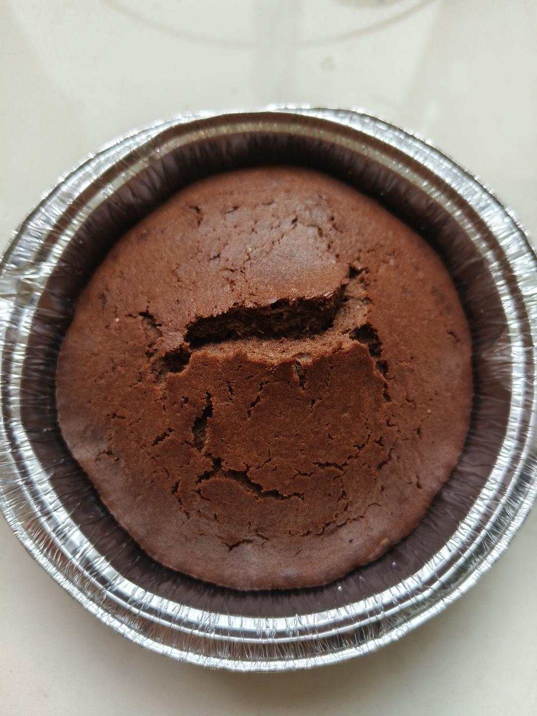 巧克力熔岩蛋糕(全图文超简单)