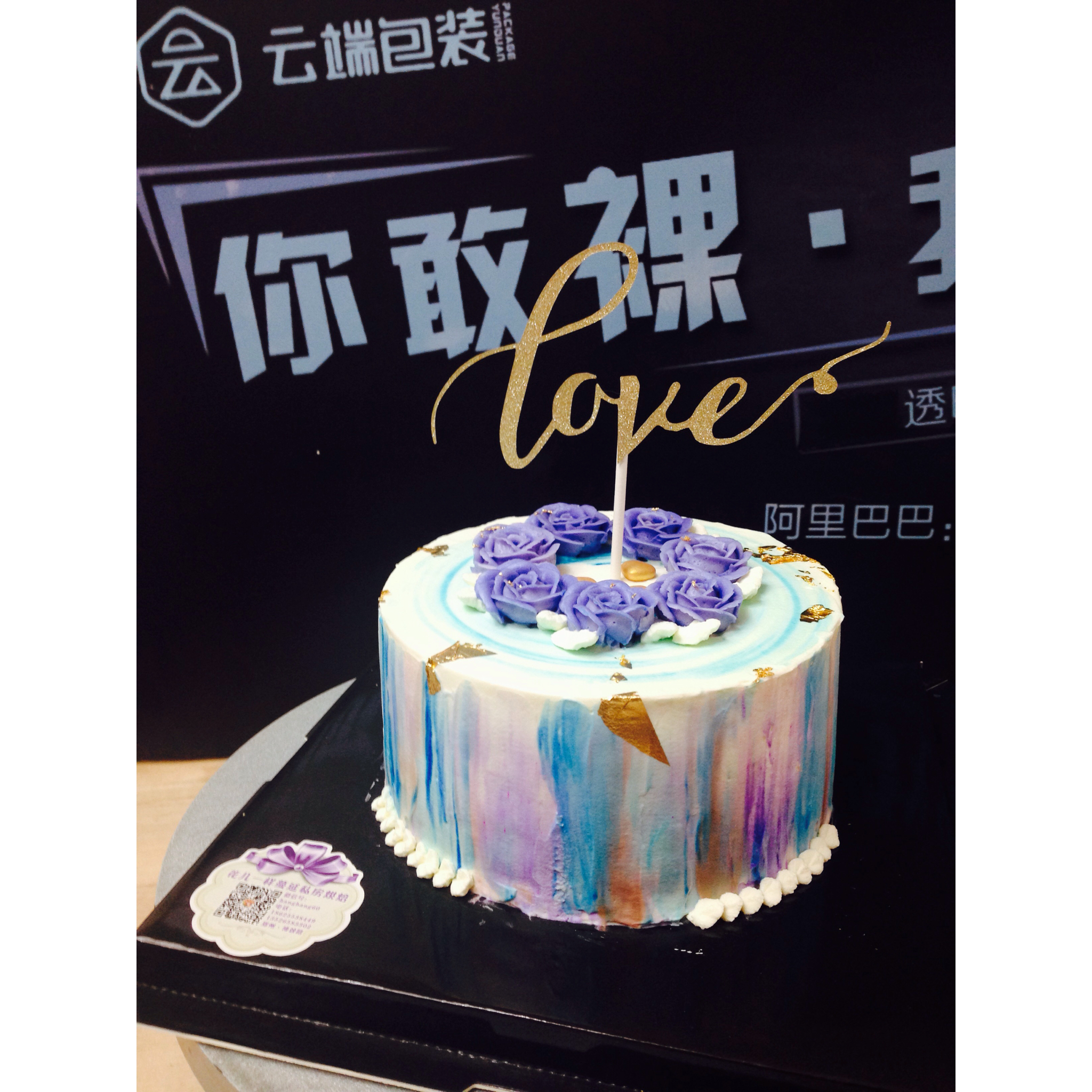手绘蛋糕