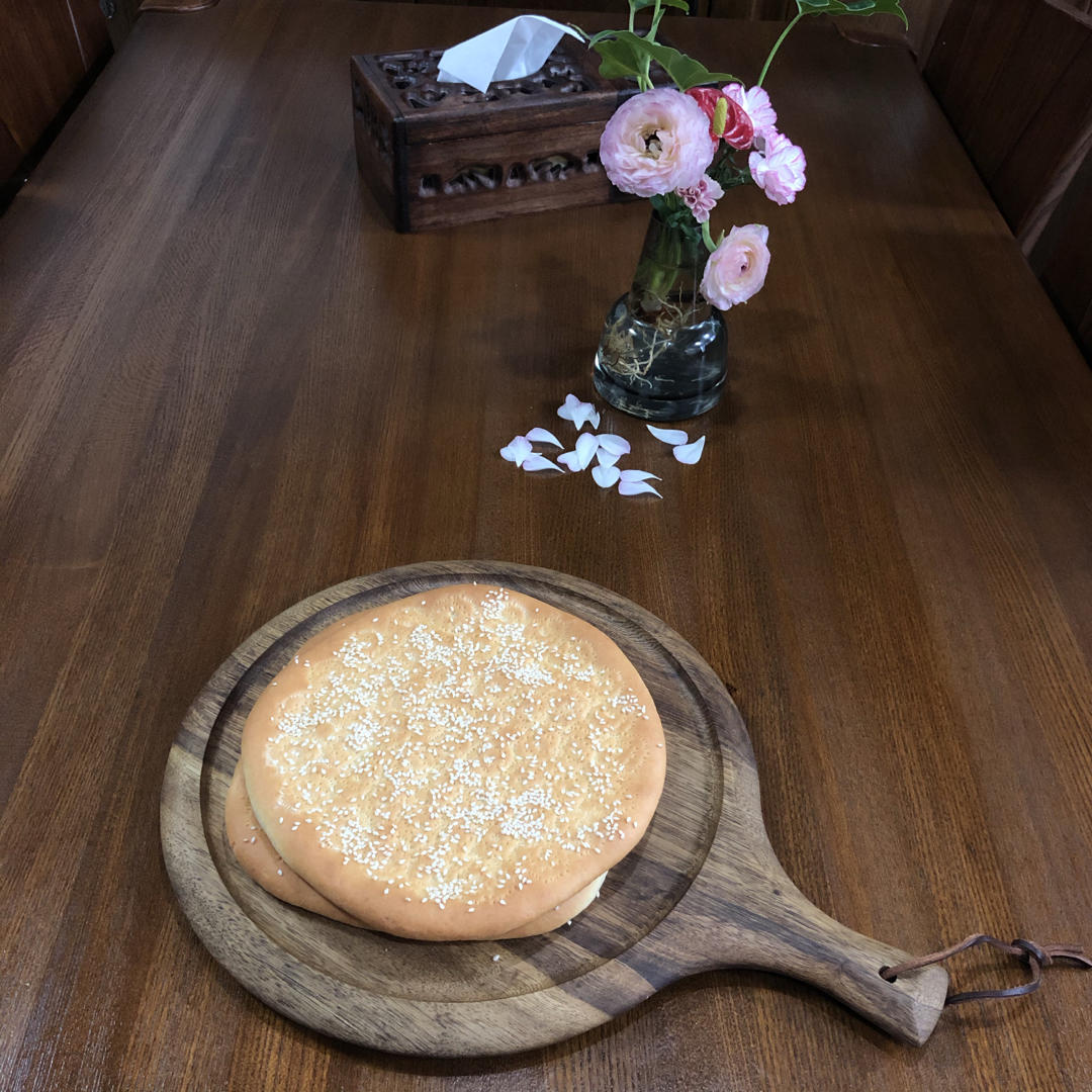 烤箱版芝麻烤馕（私人笔记）