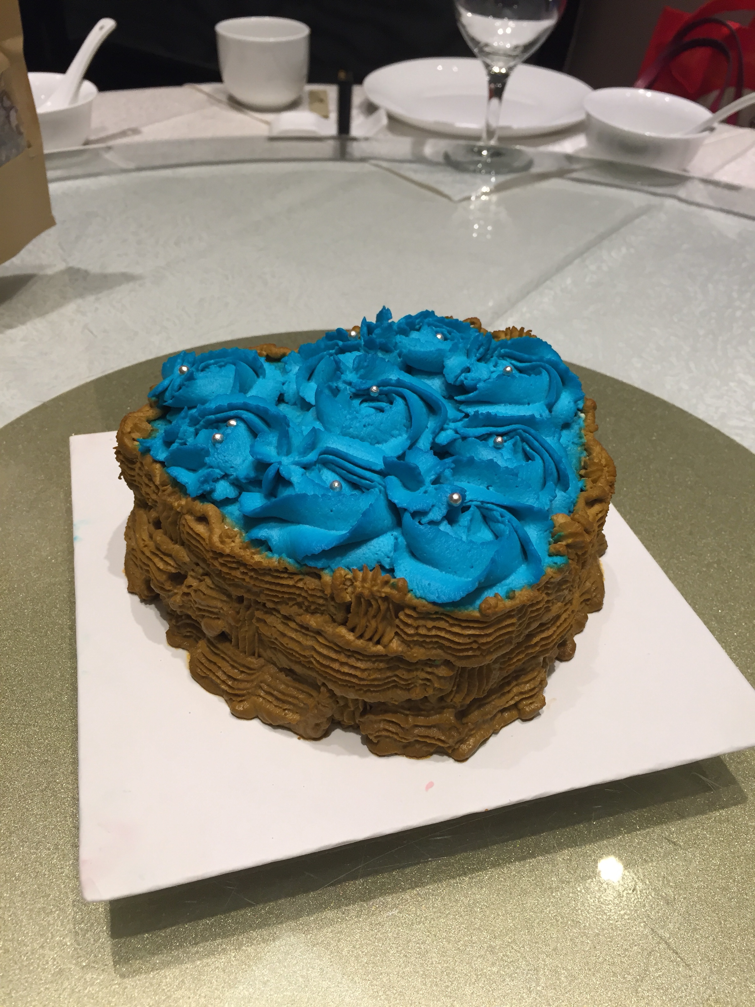 蓝色妖姬蛋糕的做法 步骤5