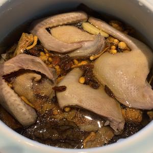 羊肚菌姬松茸虫草花鸽子汤的做法 步骤8