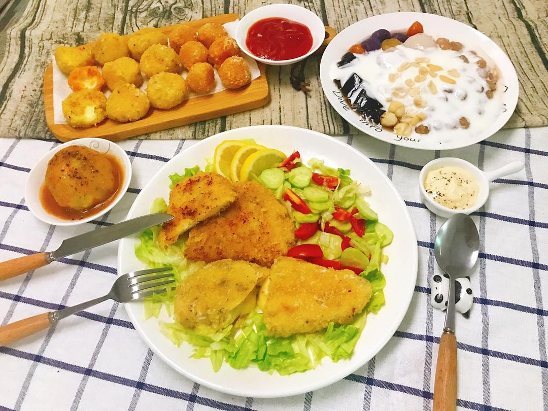 一块普通的鸡排🐔（可爆浆）