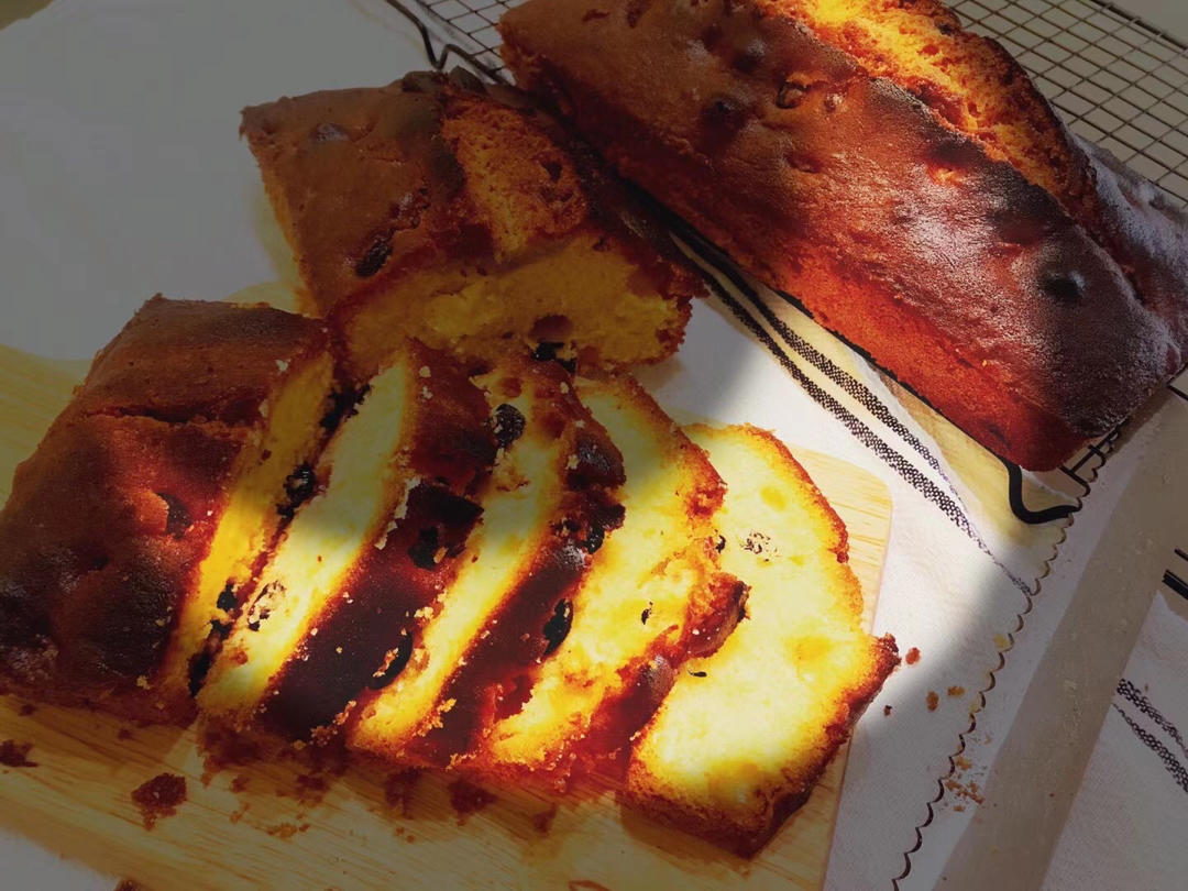 朗姆酒葡萄磅蛋糕（超级详细版）