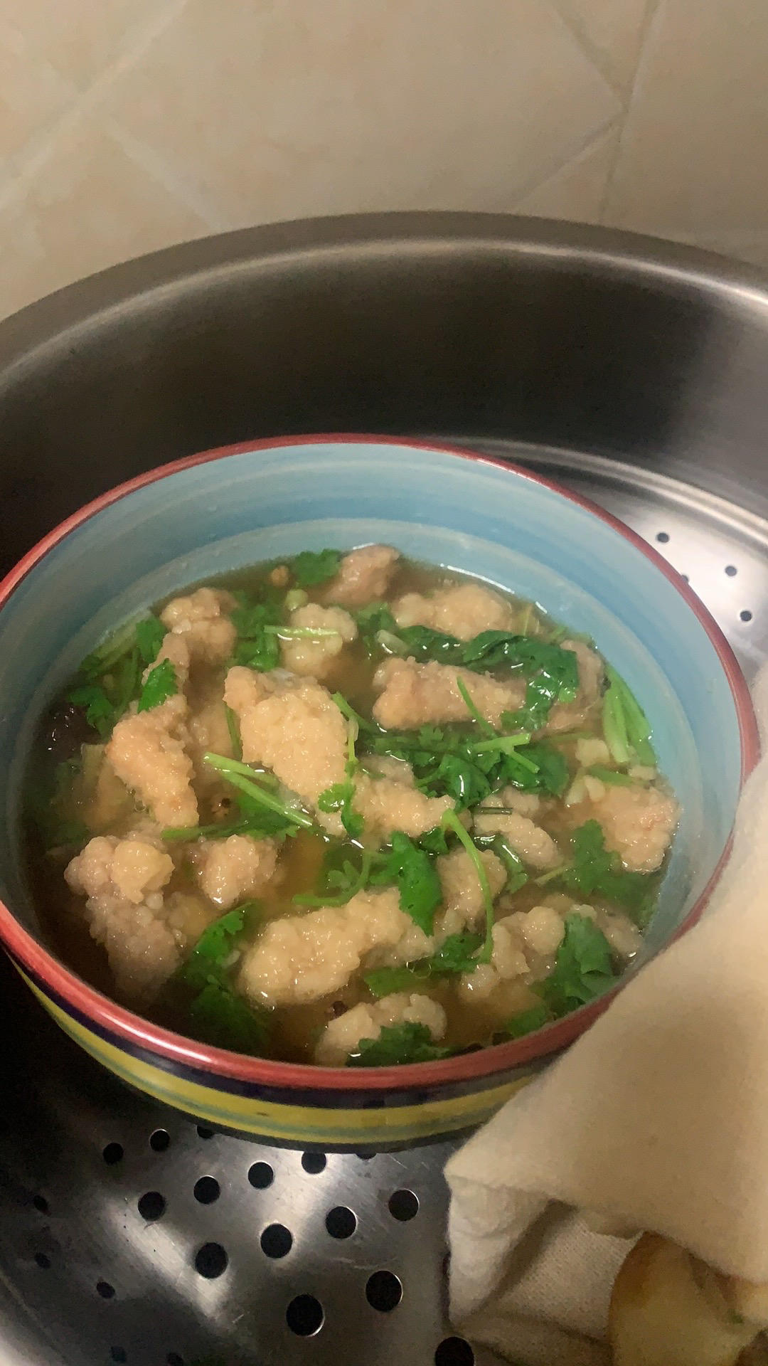 小酥肉蒸碗