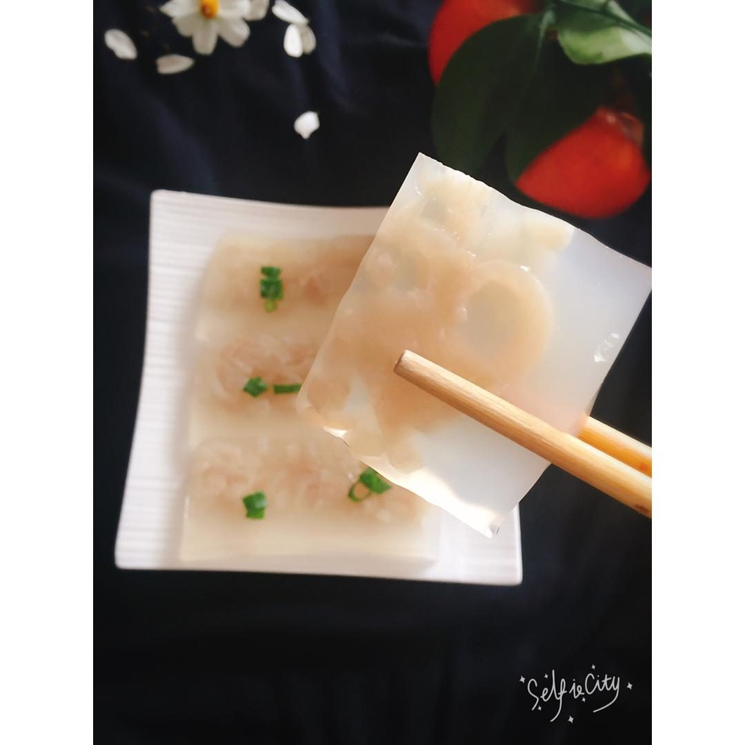 水晶猪皮冻