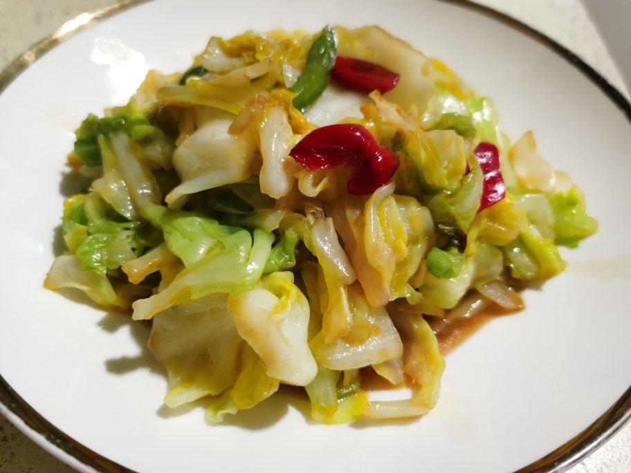 佟小鹤的家常菜--肉丝炒包菜