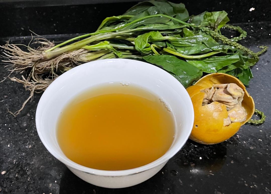 车前草、罗汉果茶