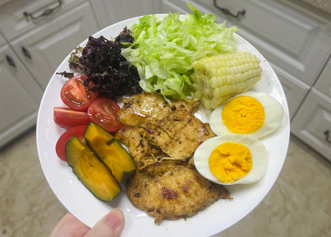 减脂餐 💪香煎鸡脯肉多种做法