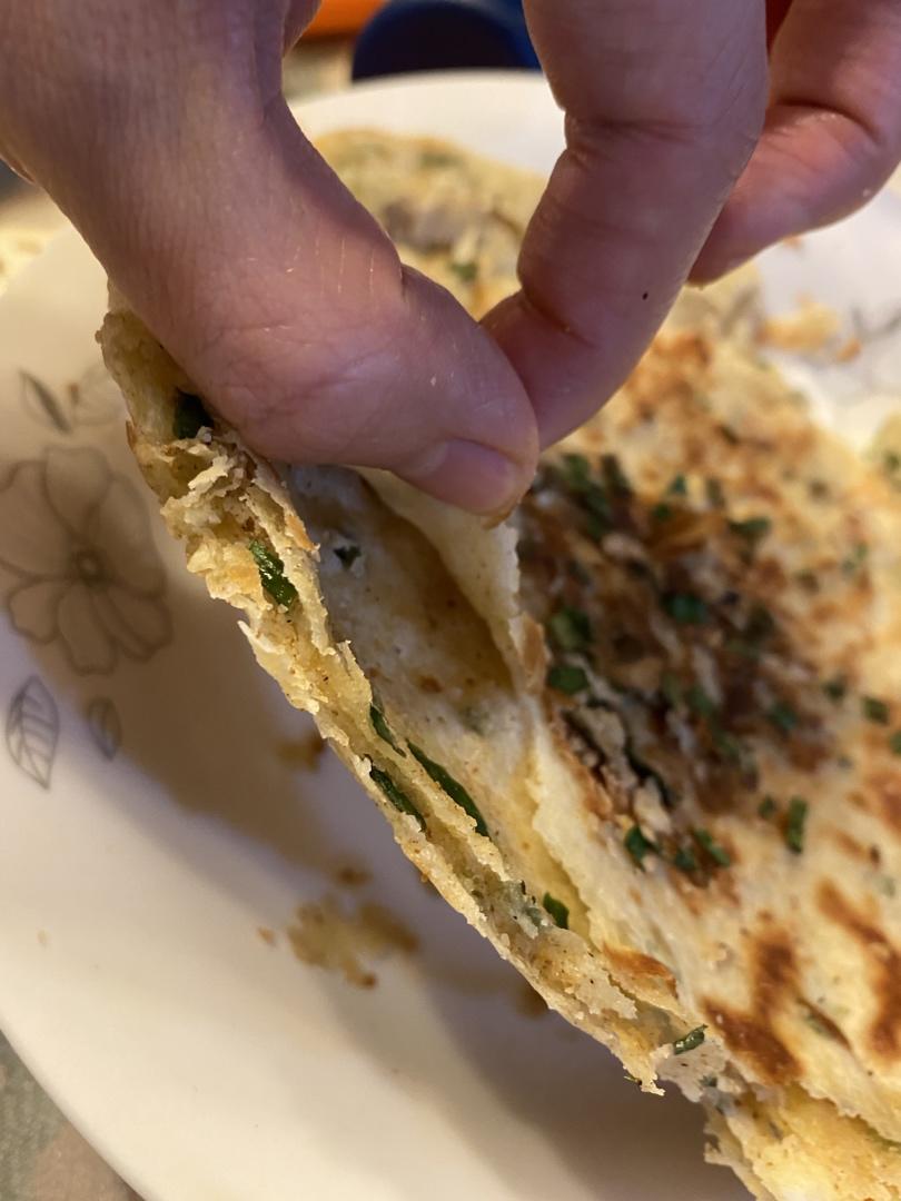 葱油饼～发面