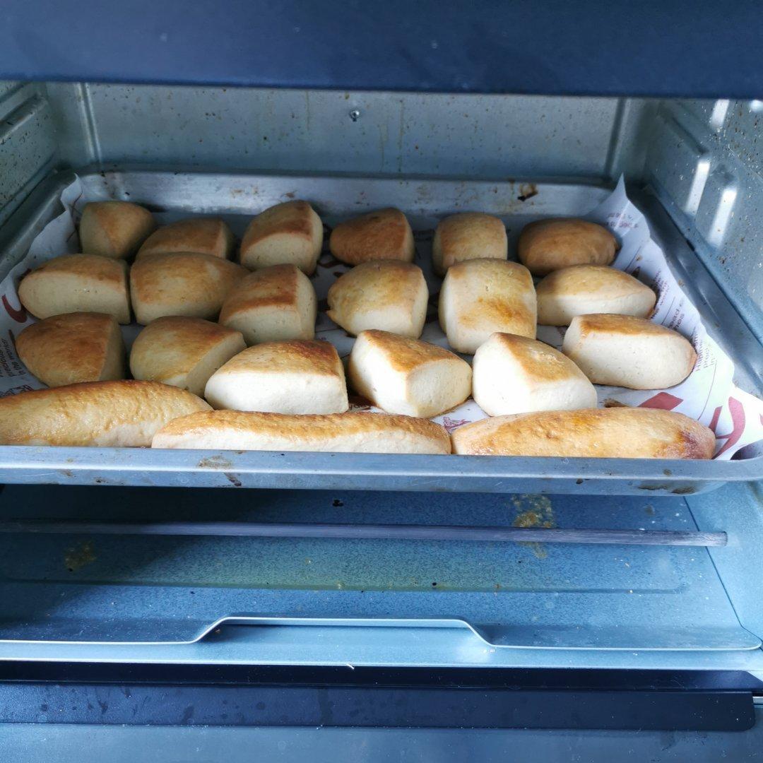 一次发酵牛奶面包小方