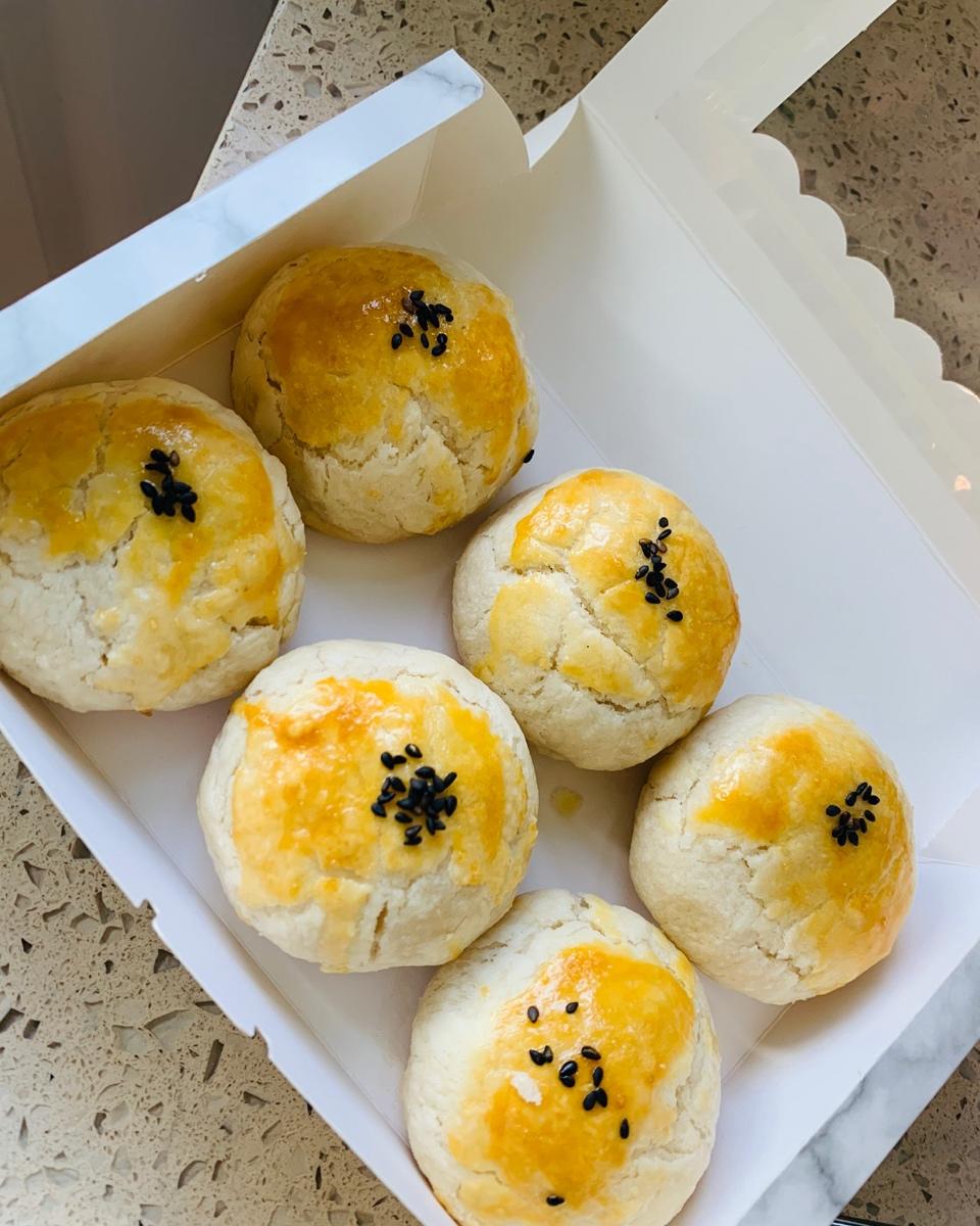 麻薯奶黄酥