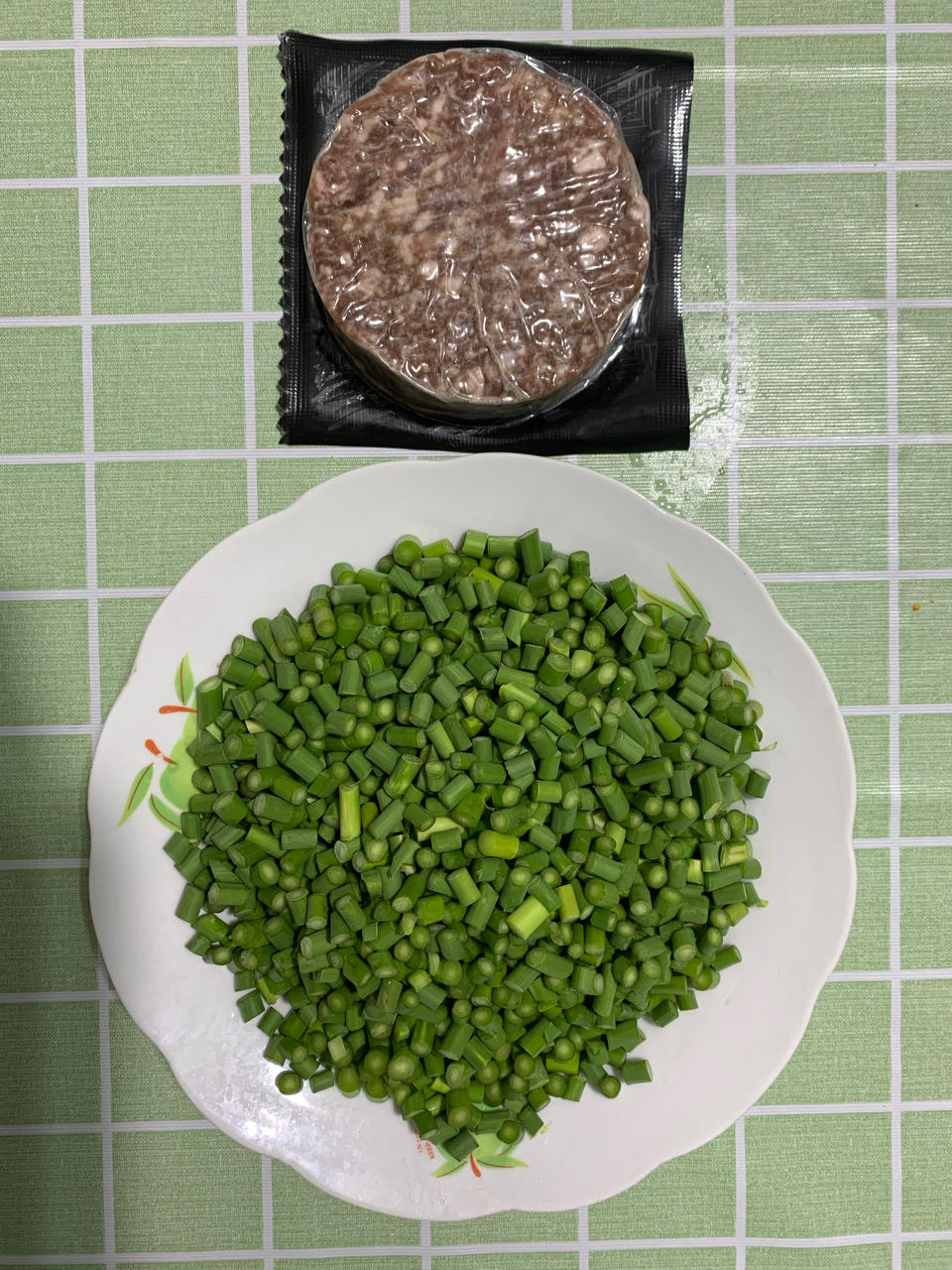 下饭外婆菜（肉沫炒蒜薹沫）