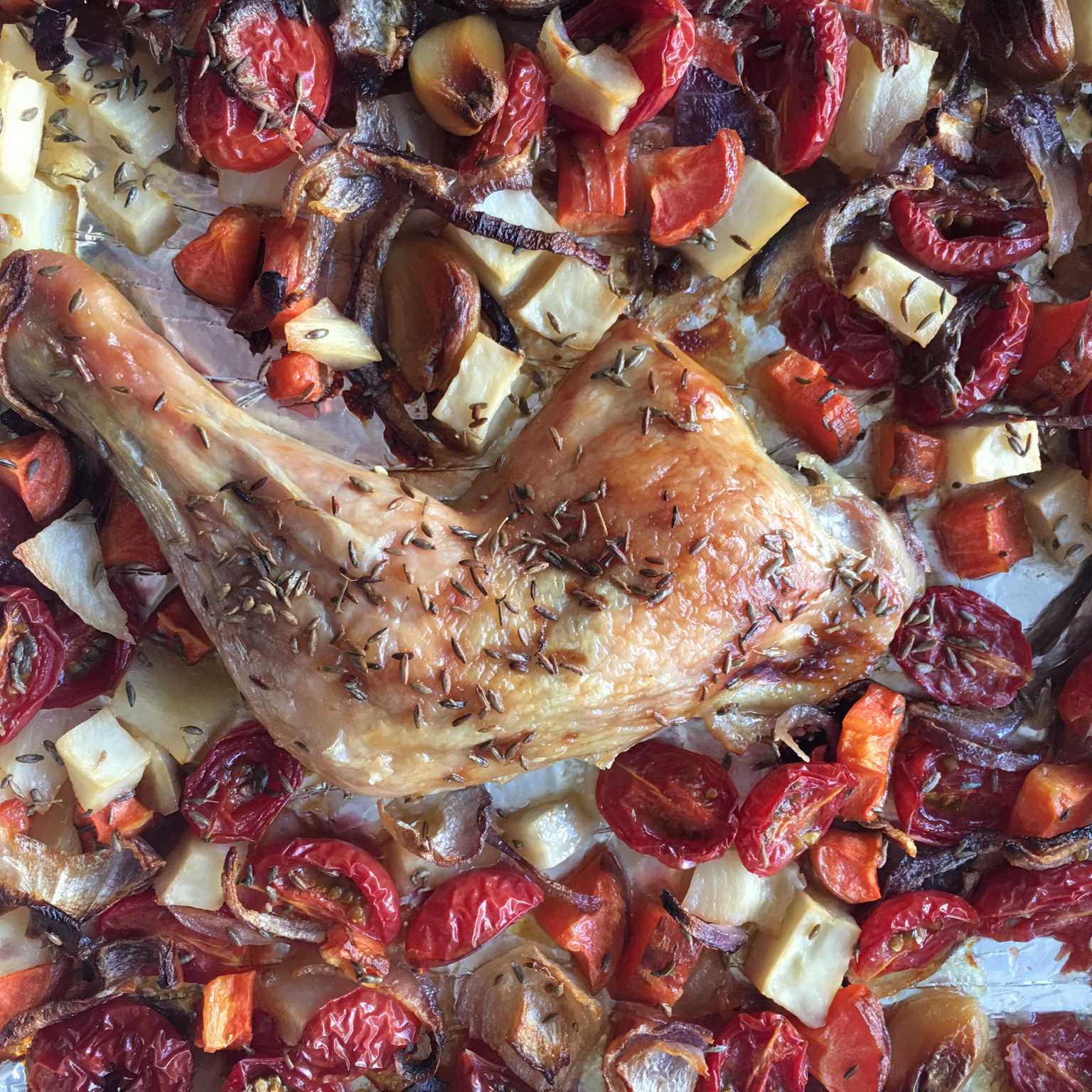 【法式烤鸡腿】