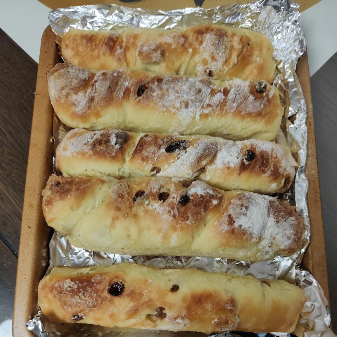 不用面种不揉面的免揉恰巴塔扭扭棒，保姆级教程来了！