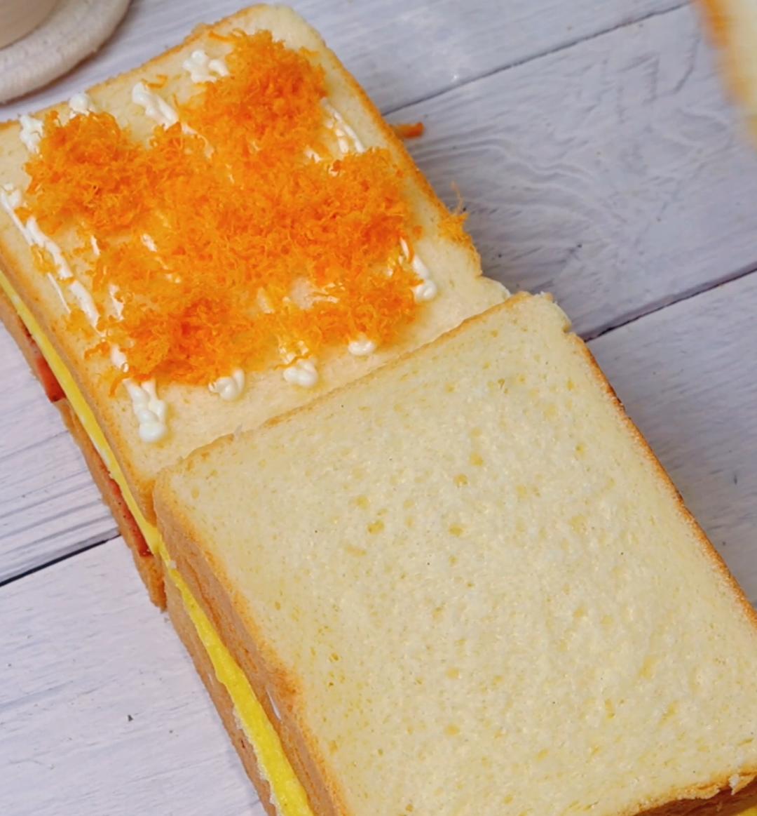 纯奶手撕吐司的做法 步骤1