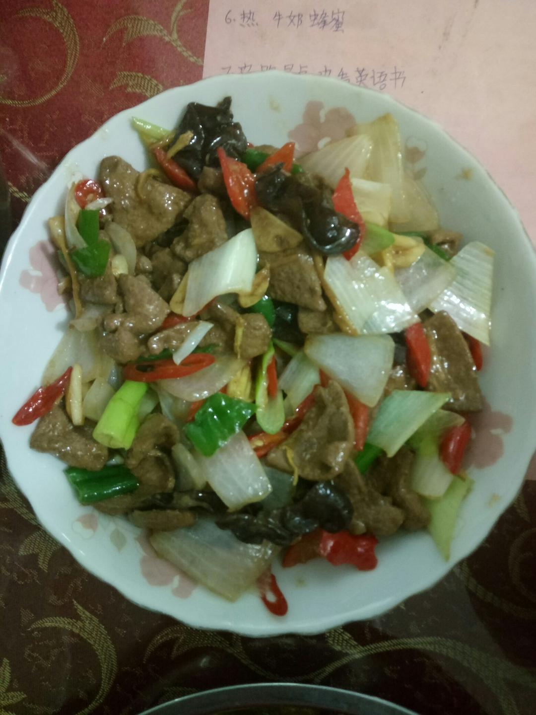 重口味的看过来--爆炒猪肝