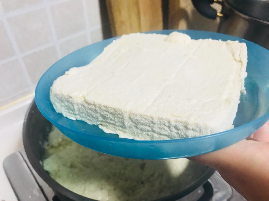 自制豆腐（白醋点豆腐）