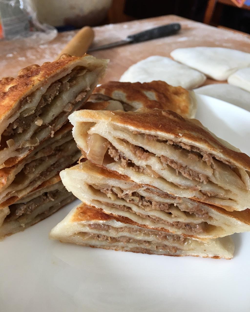 【千层牛肉饼】