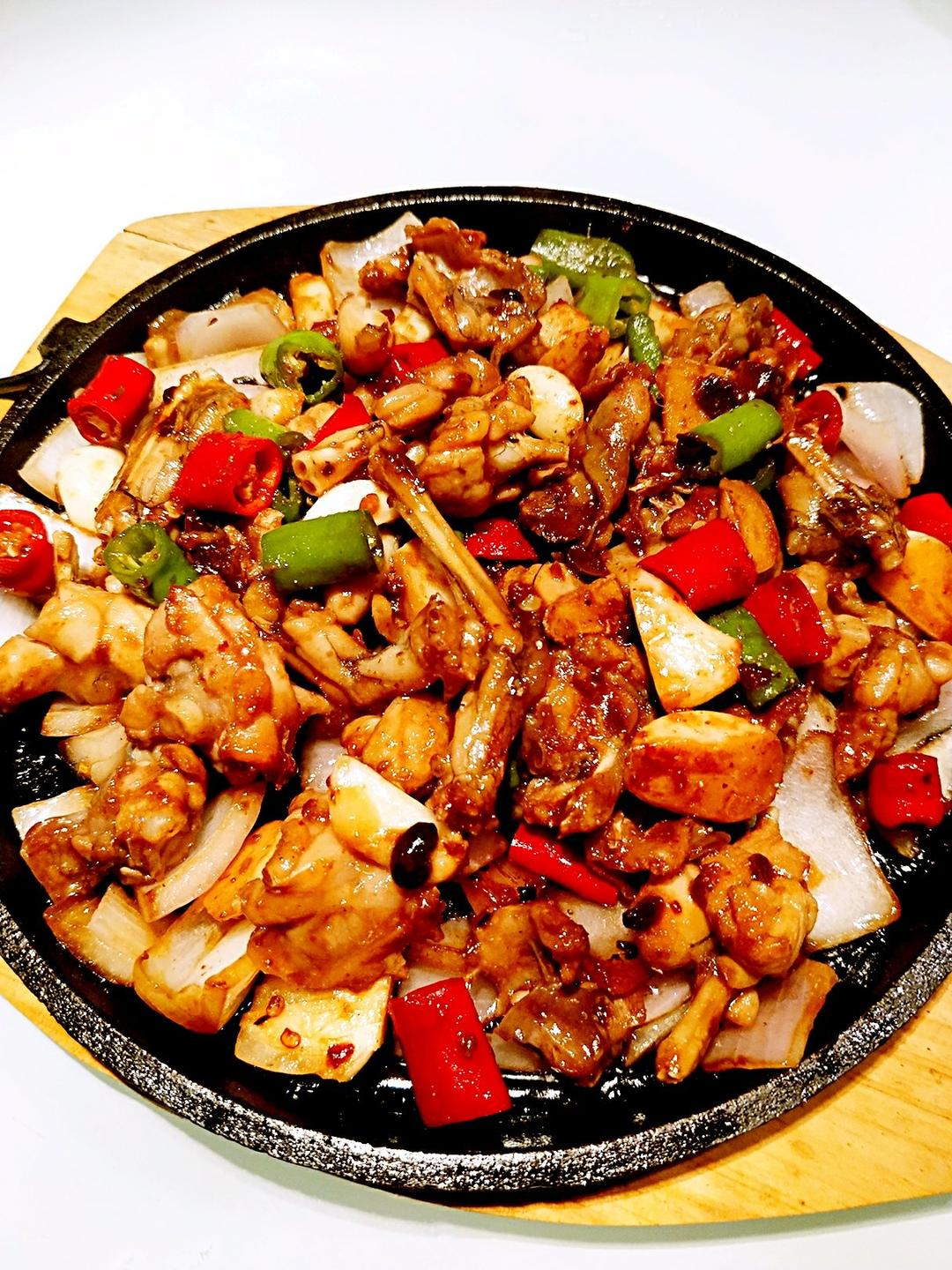 yaoer830做的铁板牛蛙