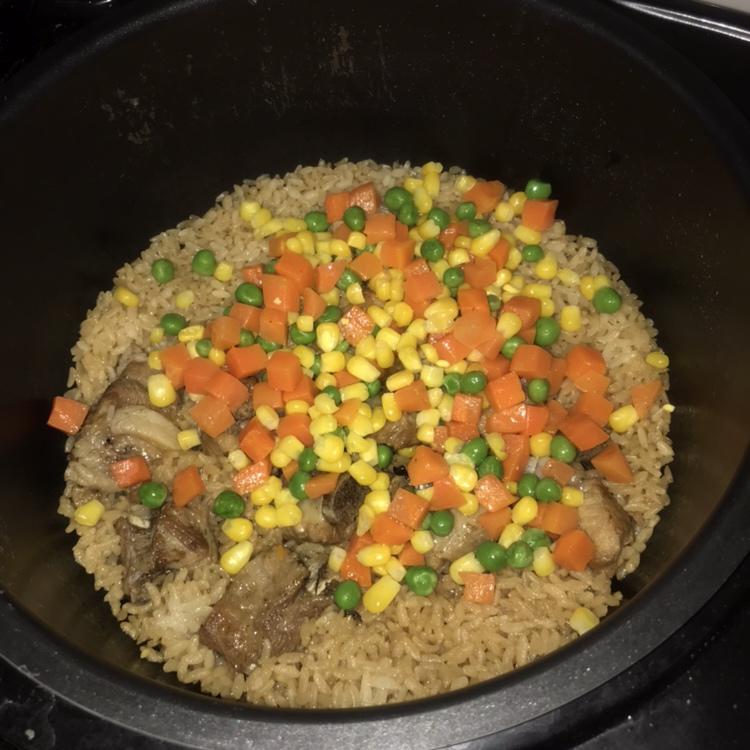 电饭锅版排骨焖饭