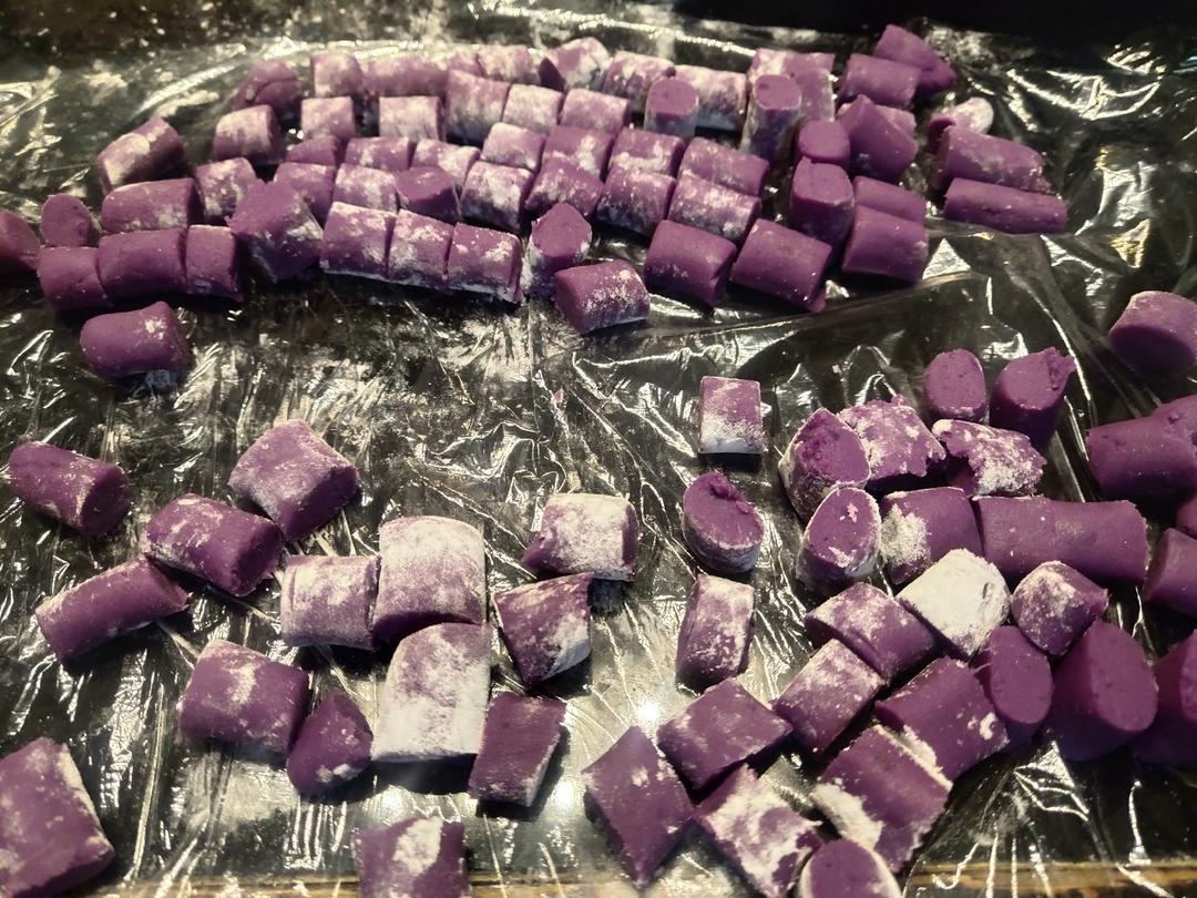 自制三色芋圆1⃣️（附上窍门详细比例）