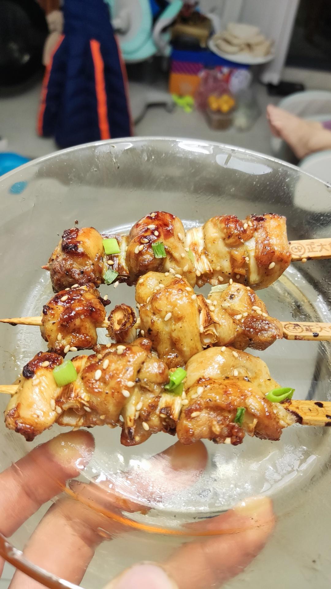 照烧大葱鸡肉肉串