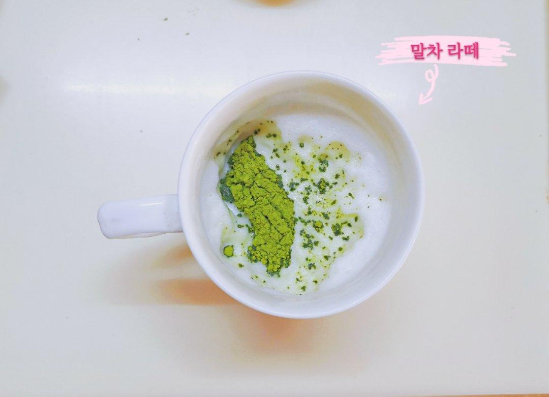 成熟口味抹茶拿铁