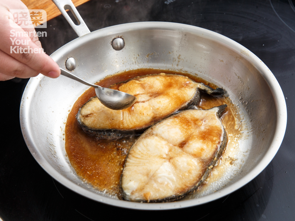 蒜酥蚝油烤鳕鱼的做法 步骤6