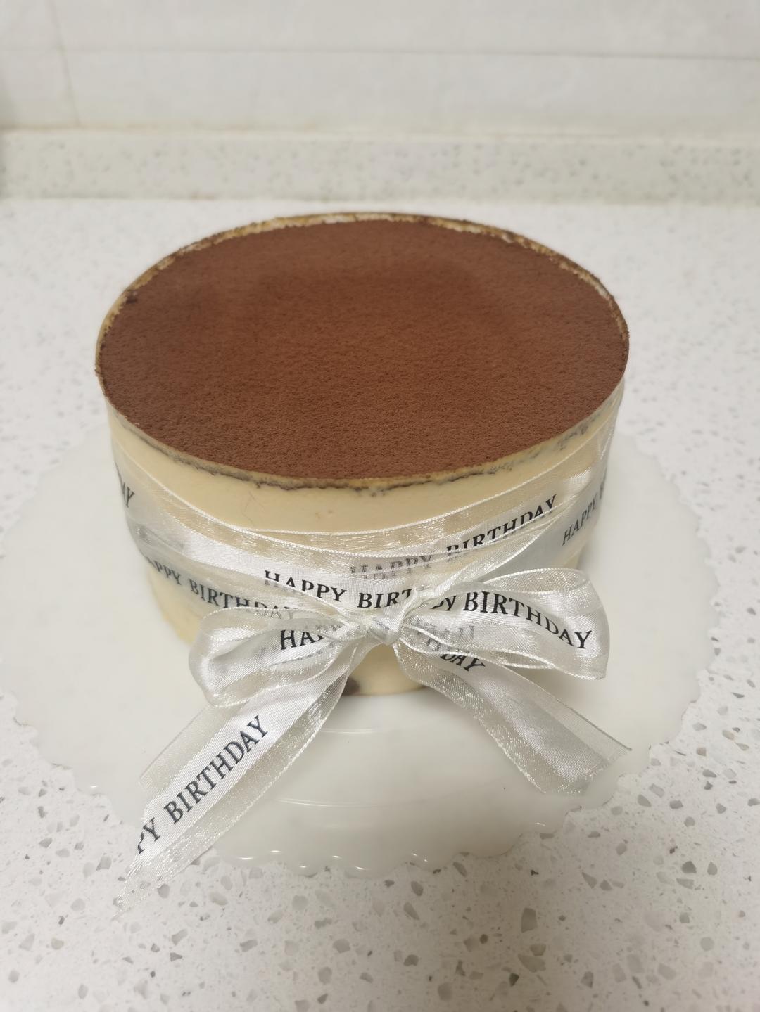 在欧洲学会的经典版提拉米苏