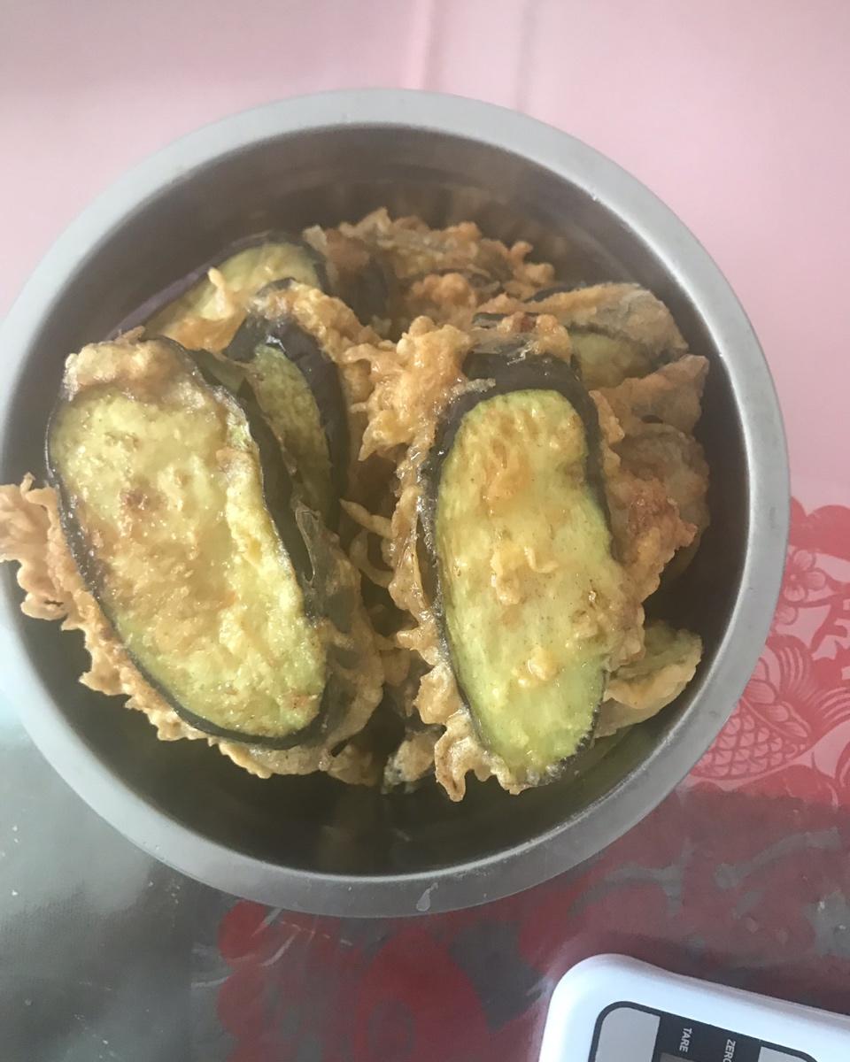 酥炸茄盒￨外酥里嫩