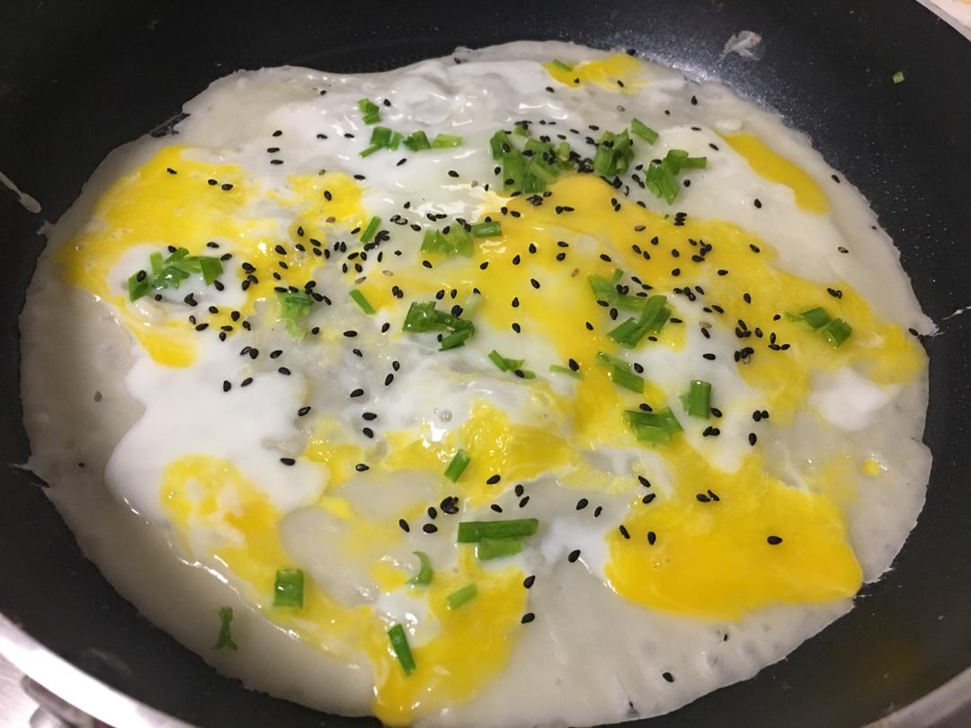 平底锅版煎饼果子