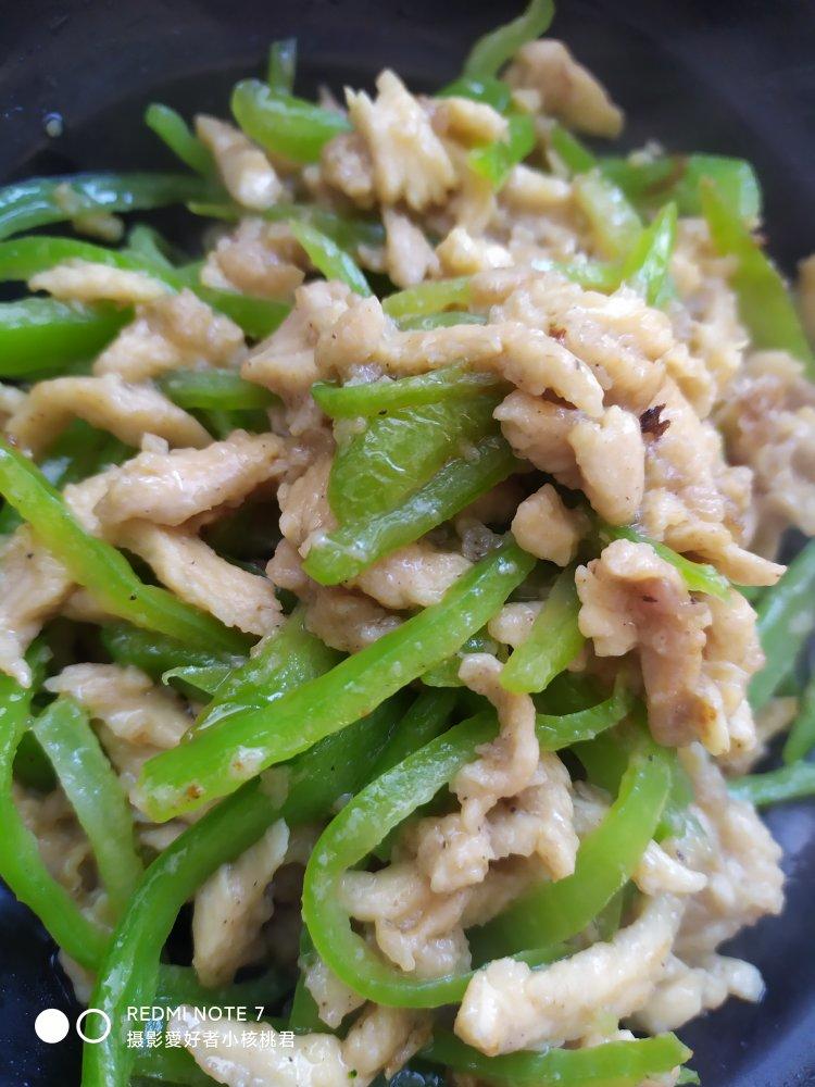 青椒炒肉丝