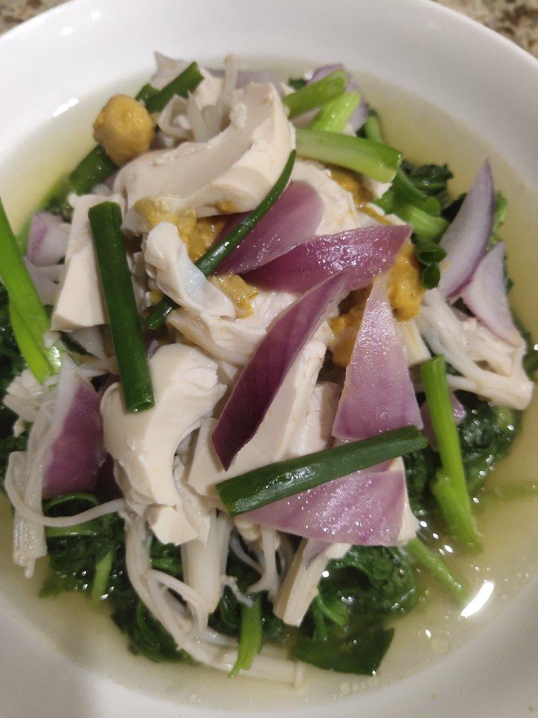 上汤皇帝菜（茼蒿）