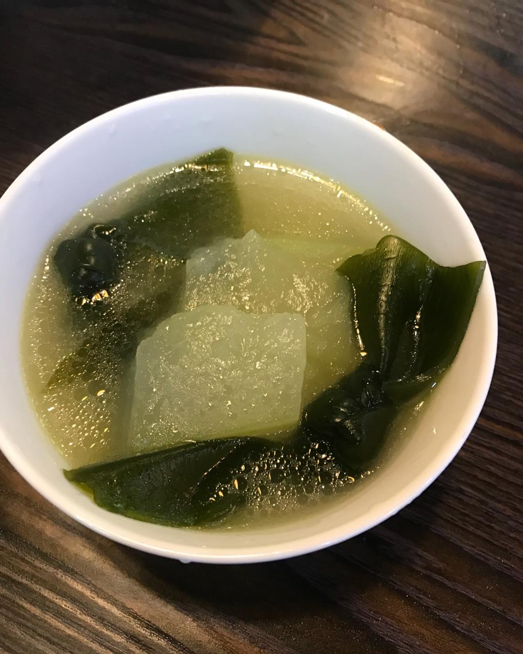 茉莉li做的冬瓜海带汤