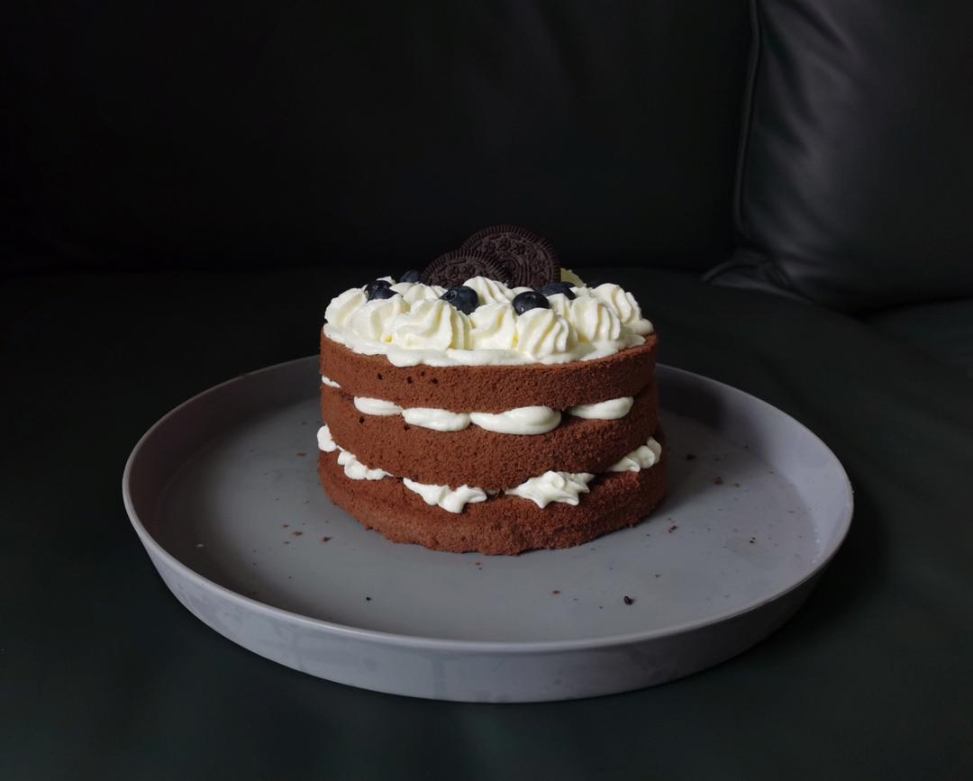 零失败❗️超详细的六寸巧克力戚风蛋糕