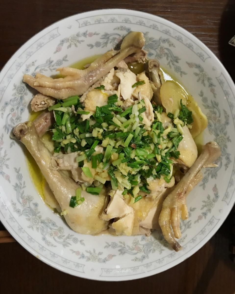 葱油鸡（详细版.吃了忘不了的美味）