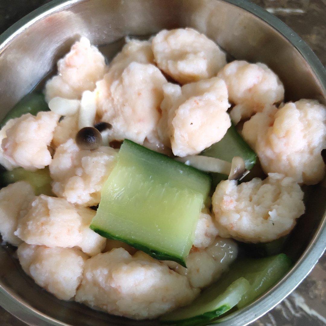 蘑菇虾滑汤 宝宝辅食食谱