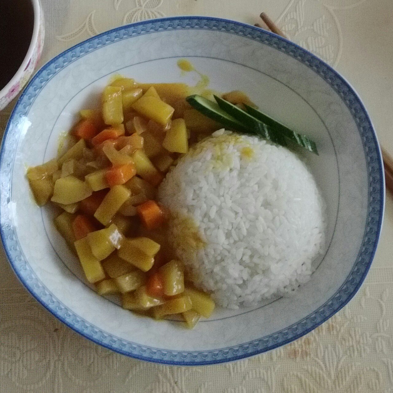 咖喱土豆饭