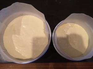 双层美味轻乳酪生日蛋糕（6寸＋8寸）的做法 步骤13