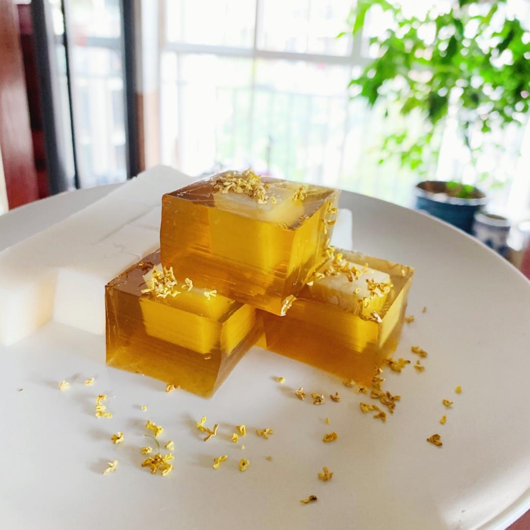 椰汁桂花糕