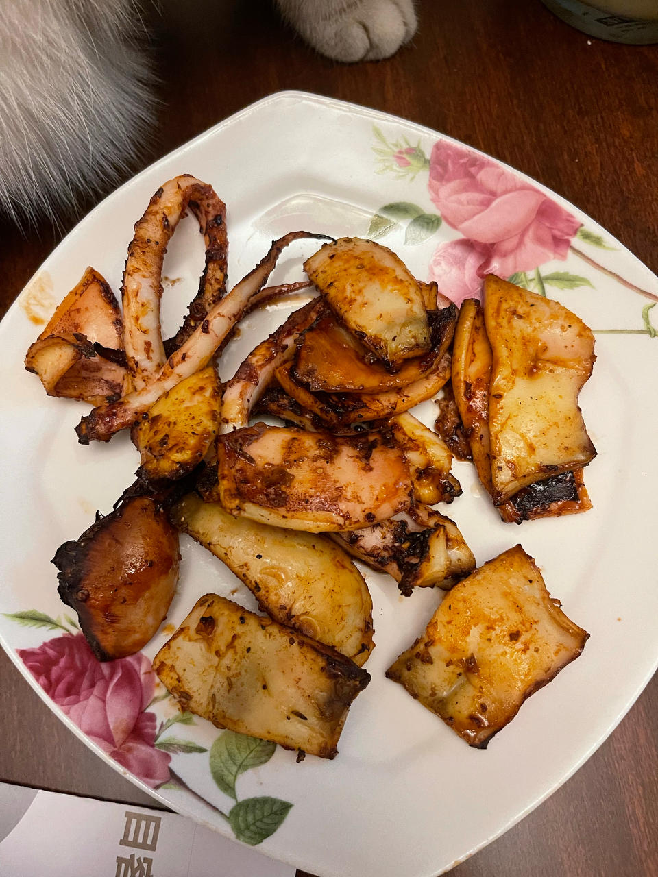 烤鱿鱼（烤箱版）秒杀铁板烧