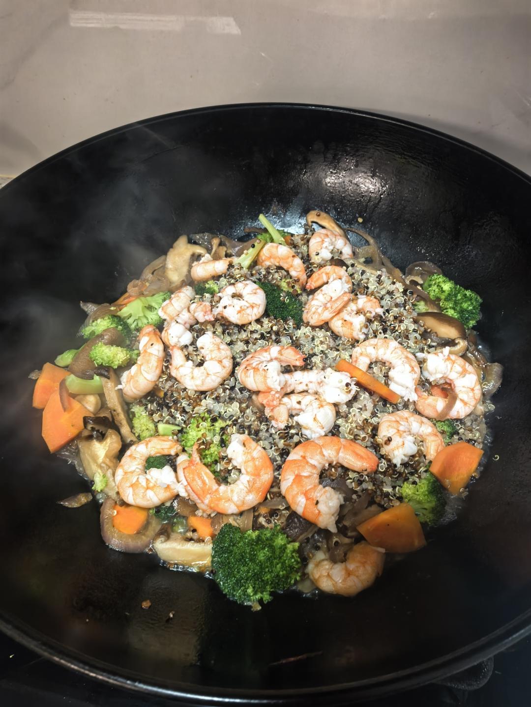 藜麦海鲜饭