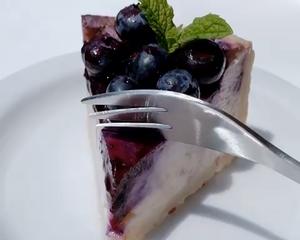 蓝莓芝士蛋糕Vegan好吃不怕胖的做法 步骤11