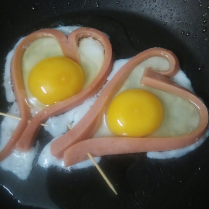 爱心蛋 早餐