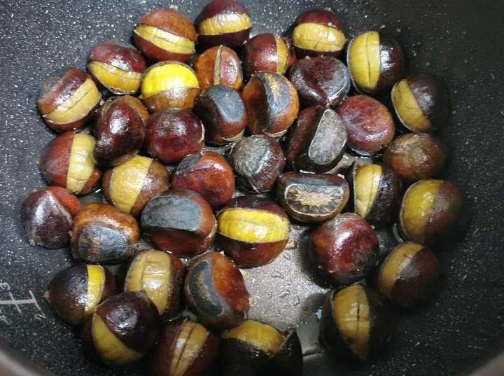 电饭锅煮板栗
