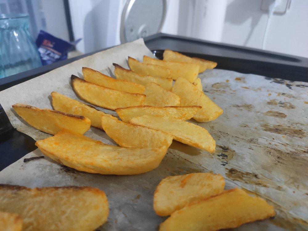 烤土豆、烤薯角