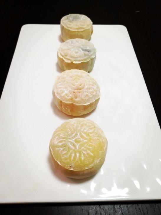 好吃到哭的冰皮月饼（细腻绿豆沙/榴莲）