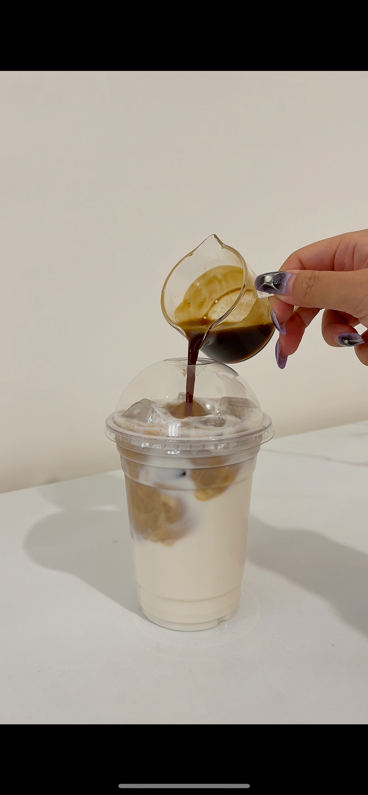 茉莉海盐冰茶拿铁🥛这个搭配真的巨好喝！