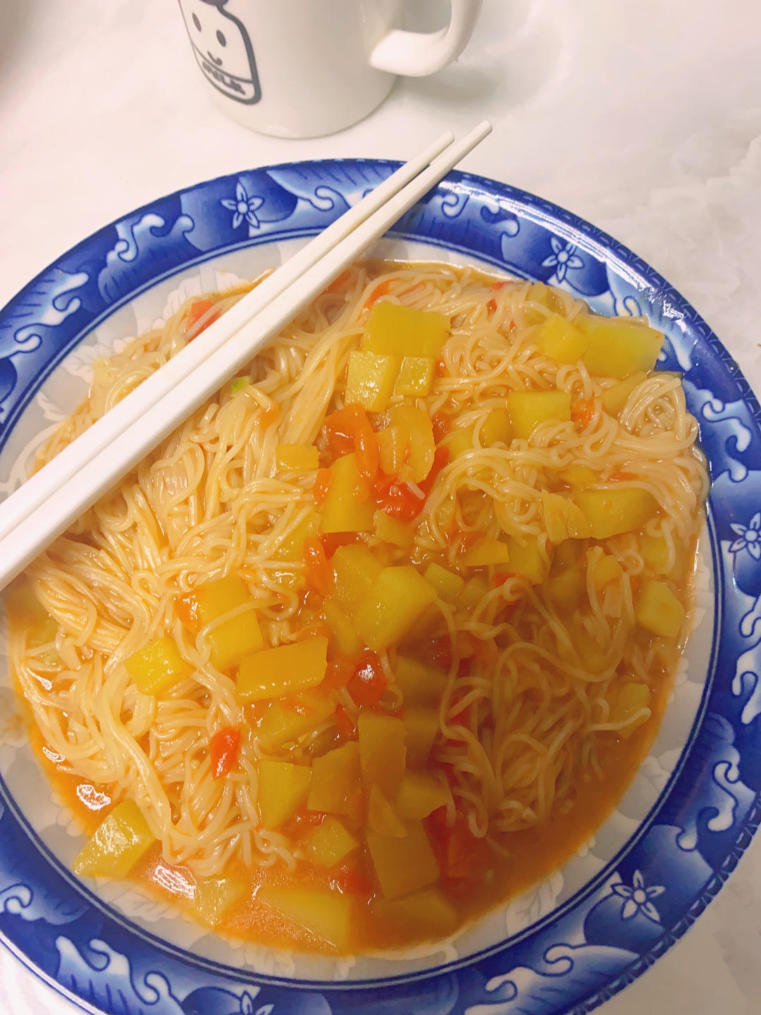 番茄土豆焖面 这个巨巨巨好吃！！