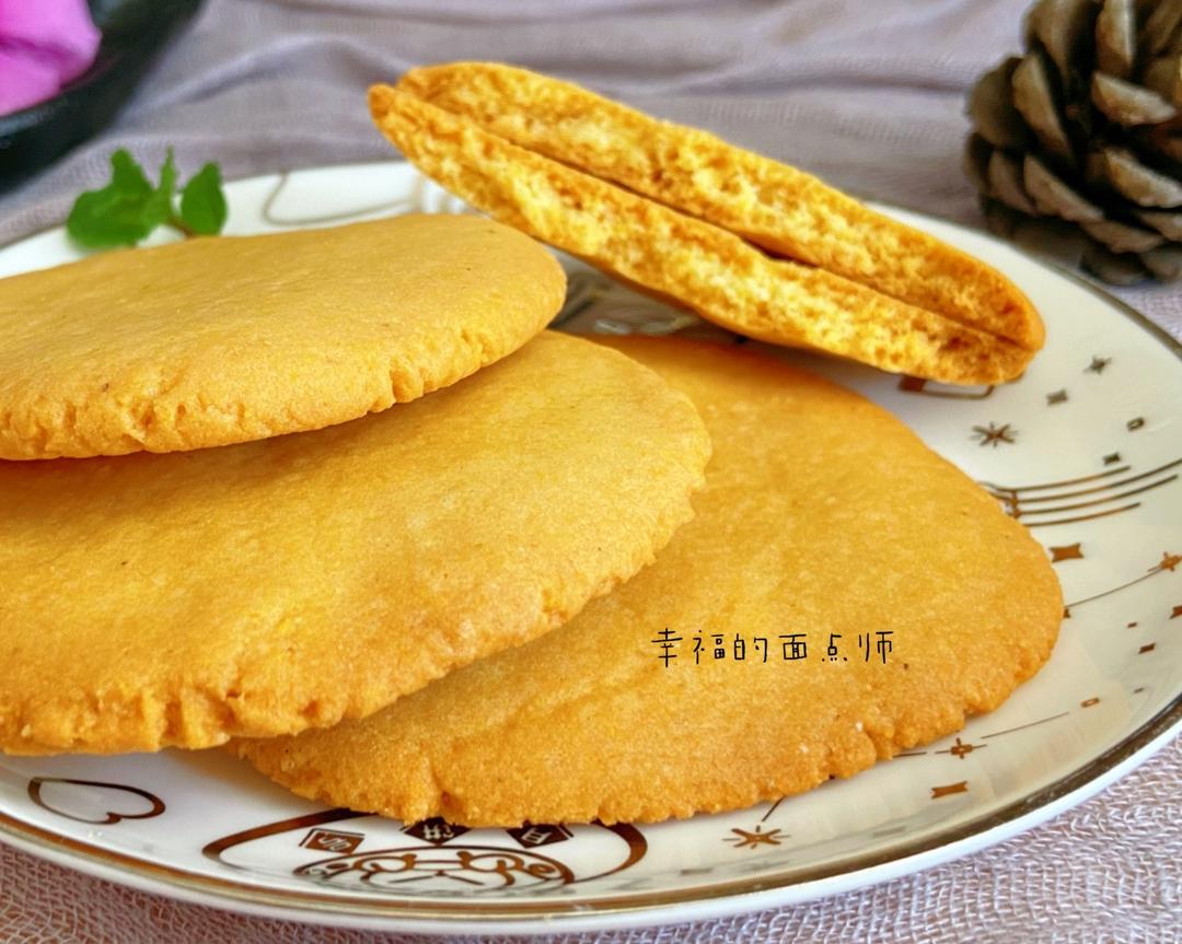 香酥   入口即化‼️黄金【玉米大饼干】来了【低油低糖】的做法